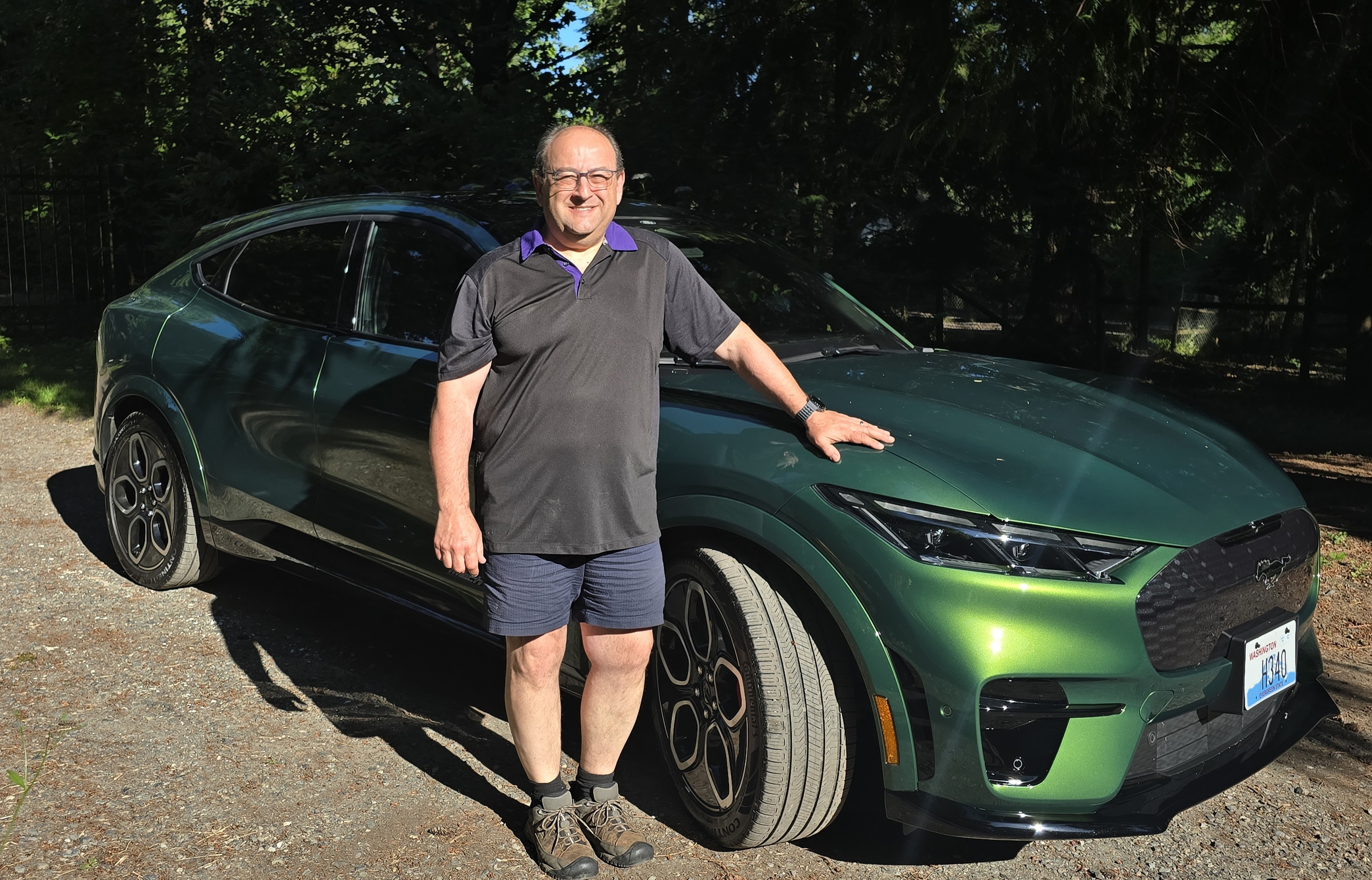 Feliks in Washington: “Having a charger at home is awesome (thanks Ford Power Promise). I leave every morning with my car topped off and ready to go.”